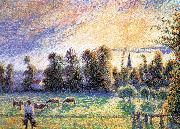 Camille Pissarro, Sunset